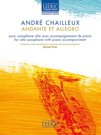 Andante et Allegro (Saxophon)