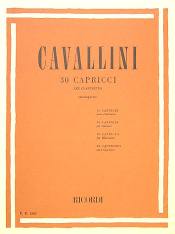 30 Capricci (Klarinette)