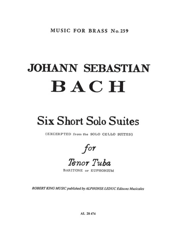 Six Short Solo Suites for Tenortuba (Tenorh./B.)