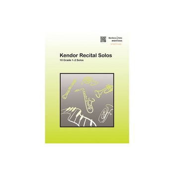 Kendor Recital Solos - Bariton B Solo inkl. CD