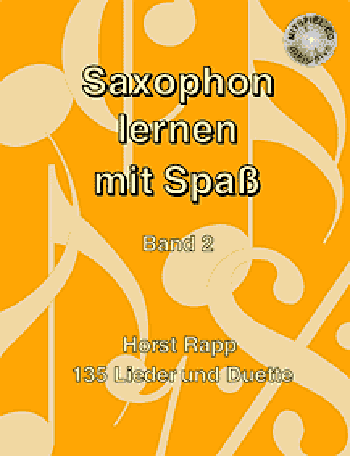 Saxophon lernen mit Spaß, Band 3 (inkl. CD)