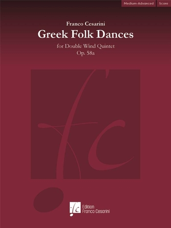 Greek Folk Dances op. 58a