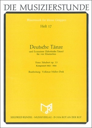 Deutsche Tänze und Ecossaisen