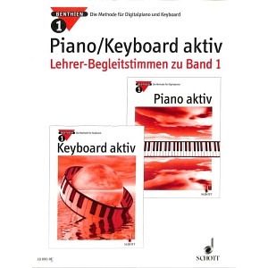 Piano/Keyboard Aktiv - Lehrerbegleitheft, Band 1