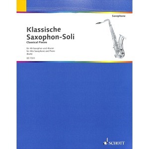 Klassische Saxophonsoli (Altsaxophon/Klavier)