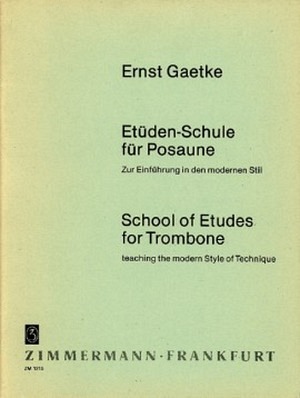 Etüden Schule für Posaune