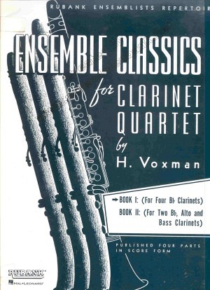 Ensemble Classics for Clarinet Quartet