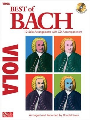 Best of Bach - Viola & CD