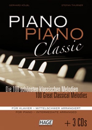 Piano Piano Classic - Mittelschwer (mit 3 CDs)