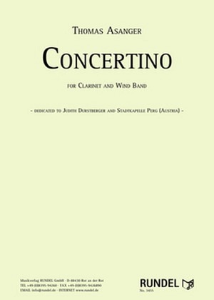 Concertino for Clarinet & Winds