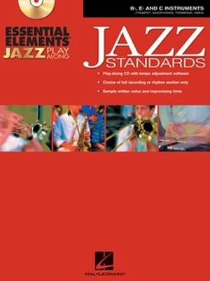 Essential Elements Jazz Play-Along - Jazz Standards - Trumpet, Saxophones, Trombone, Vibes