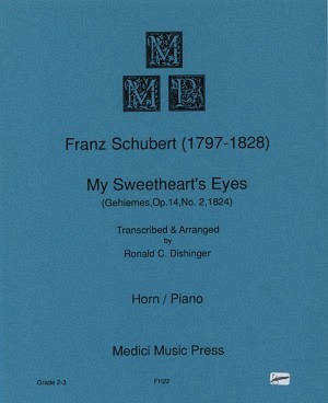 My Sweetheart's Eyes (Geheimes op. 14 Nr. 2)